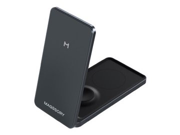 Беспроводное зарядное устройство Magssory Flip WCH014 антрацит (WCH014b)