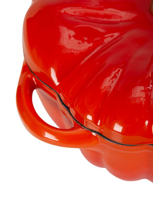 Кокот чугунный эмалированный Pumpkin 3 л, фото 14 из 15