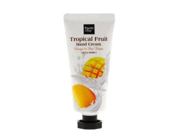 Крем для рук FARMSTAY Tropical Fruit Hand Cream Mango & Shea Butter с экстрактом манго и маслом ши, 50 мл