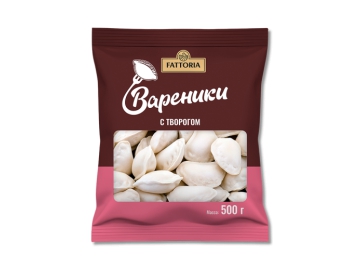 Вареники С творогом, зам., Fattoria, 500 г