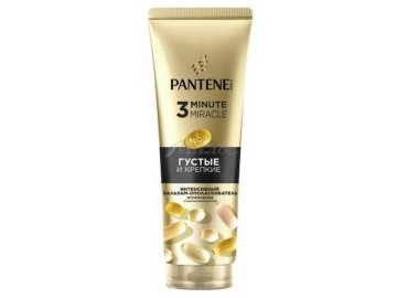 Бальзам-ополаскиватель PANTENE Pro-V 3 Minute Miracle Густые и крепкие, 220 мл
