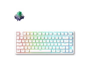 Клавиатура MCHOSE Jet 75 Hall Effect White (Kailh Magnetic God Switch)