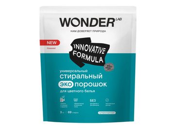 Стиральный порошок Wonder LAB Для цветного белья 3 кг