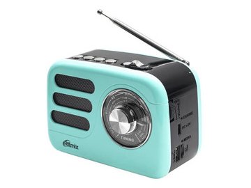 Радиоприёмник RITMIX RPR-033 (лазурный) из каталога 5 элемент