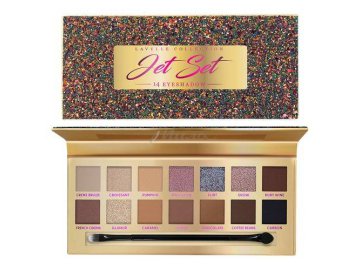 Палетка теней для век LAVELLE Collection Jet Set, тон 01 posh, 12 г