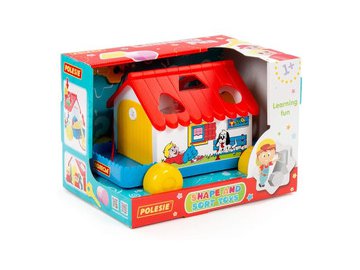Сортер Полесье Игровой дом 6028 (в коробке)