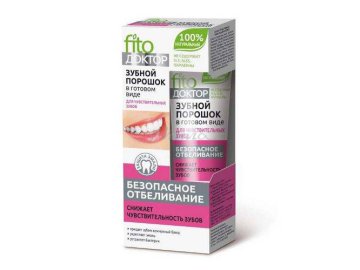 Порошок зубной Фитокосметик Fito Доктор Для чувствительных зубов 45мл в готовом виде