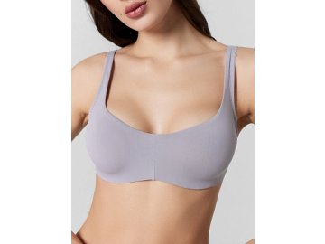 Бюстгальтер женский серый