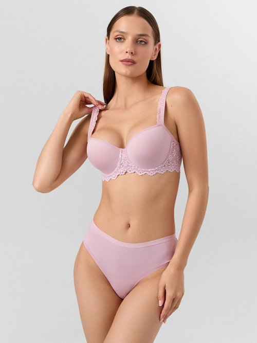 Бюстгальтер макси женский розовый, фото 2 из 21