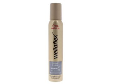 Мусс для укладки волос WELLAFLEX Shine & Hold Блеск и Фиксация ультрасильной фиксации, 200 мл