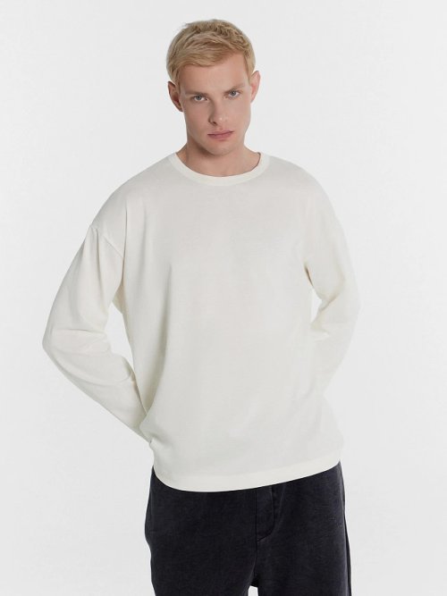 Лонгслив мужской белый, фото 5 из 6