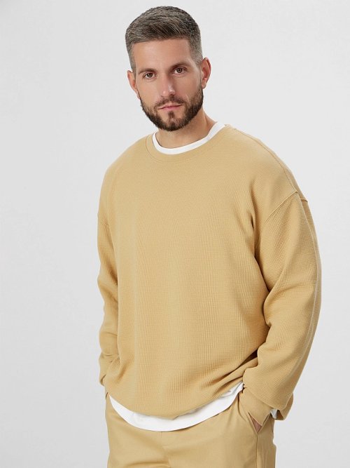 Свитшот мужской бежевый, фото 6 из 6