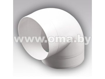 Колено круглое ПВХ 90 D125 12,5ККП