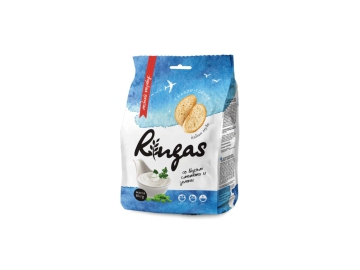 Сухари-гренки "Ringas" со вкусом сметаны и зелени, 80г в Витебске Три цены