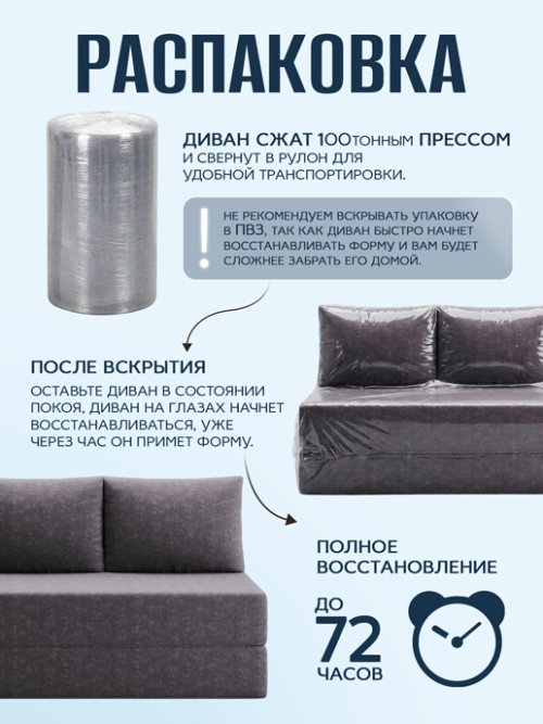 Диван-кровать Челси мод.1 (Независимый пружинный блок), фото 8 из 36