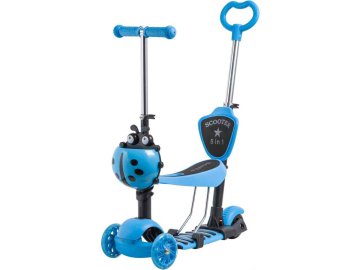 Самокат для детей Novatrack 120SB.DISCOKIDS.BL9 (голубой)