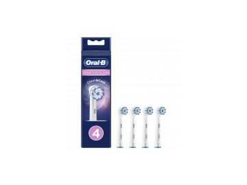 Насадка для зубной щетки braun eb60 sensitive clean 4шт Электросила