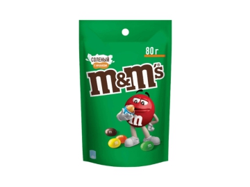 Драже M&M Соленый с арах. с солью мол. шок. покр хруст разноцв глазурью 80 г Корона