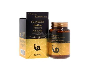 Сыворотка для лица FARMSTAY Escargot Noblesse Intensive Ampoule с экстрактом улитки, 250 мл