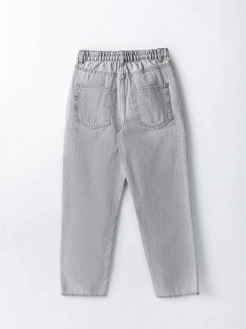 Джинсы для мальчиков Baggy relaxed fit серые, фото 6 из 7