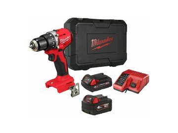 Дрель-шуруповерт Milwaukee M18 M18BLPDRC-422C 4933492825 (с 2-мя АКБ 2 Ач + 4 Ач, кейс)