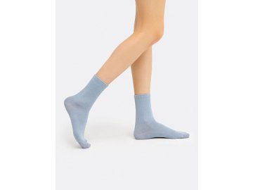 Носки женские однотонные серые