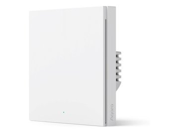 Выключатель Aqara Smart Wall Switch H1 WS-EUK03 (одноклавишный, c нейтралью)