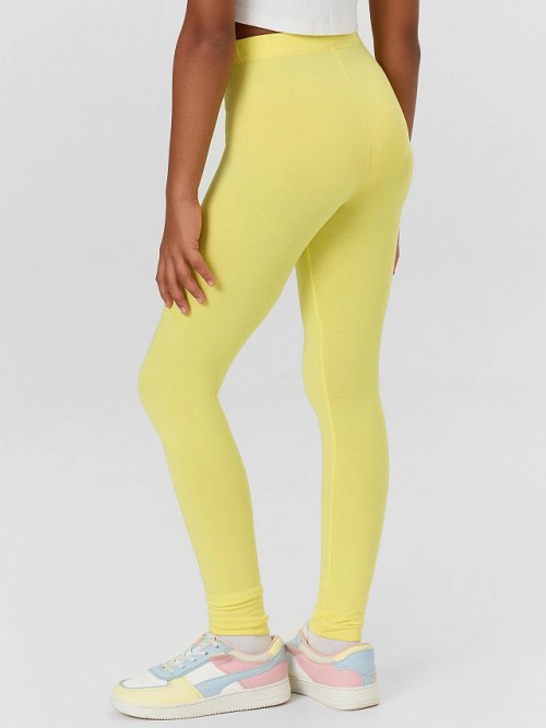Леггинсы для девочек желтые, фото 2 из 5