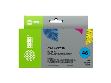 Заправочный набор Cactus CS-RK-CZ638 (многоцветный)