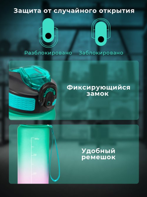 Бутылка спортивная Sport, фото 3 из 42
