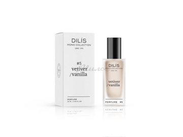 Духи для женщин DILIS Mono Collection Vetiver Vanilla, 25 мл