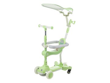 Самокат детский Ricos T-Rex JSCML603B (белый/зеленый)