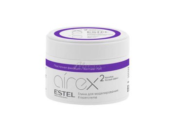 Глина для моделирования волос ESTEL с матовым эффектом пластичная фиксация AIREX, 65 мл