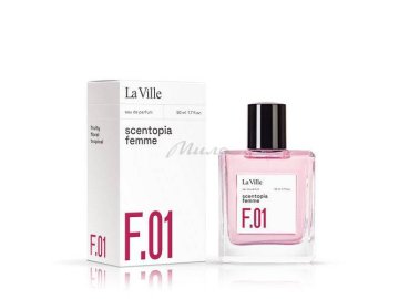 Парфюмерная вода LA VILLE Scentopia F.01 для женщин, 50 мл из каталога Мила
