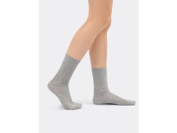 Ноские высокие женские классические в сером цвете