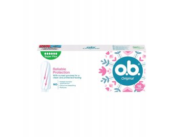 Тампоны женские гигиенические O.B. Original Super plus 16шт