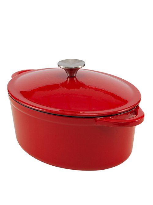 Утятница чугунная эмалированная Casserole, фото 10 из 51