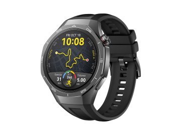 Huawei Watch GT 5 Pro 46 мм, фторэластомер (черный) в Жлобине МТС