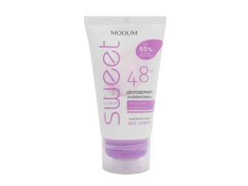 Дезодорант-антиперспирант MODUM Sweet Flower кремовая формула, 75г