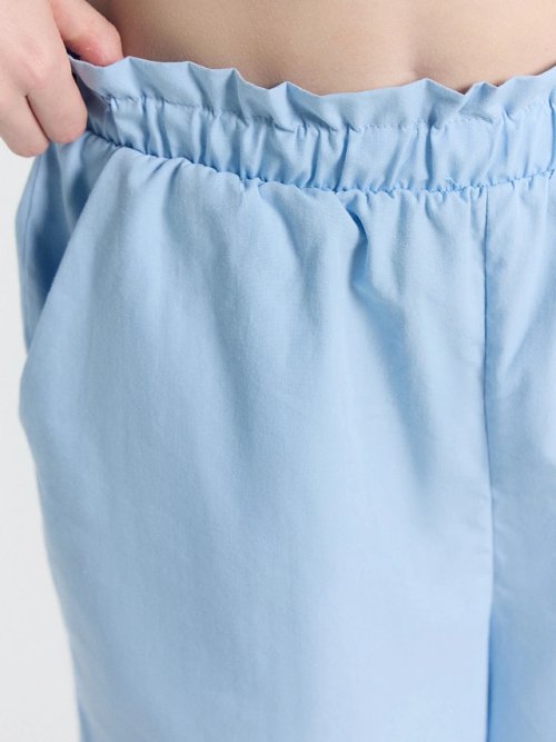 Шорты для девочек в голубом цвете, фото 8 из 9