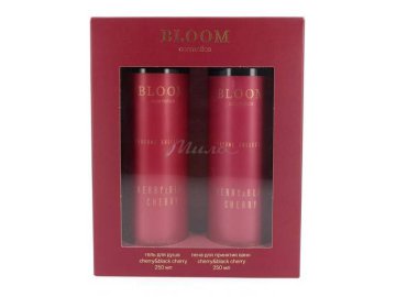 Подарочный набор BLOOM Cosmetics Cherry & black cherry Гель для душа, 250 мл + Пена для ванн, 250 мл
