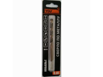 Сверло Yourtools HSS-Co 9х81х125мм 1 шт