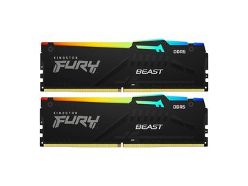 Оперативная память Kingston FURY Beast RGB 2x16ГБ DDR5 6000 МГц KF560C30BBAK2-32