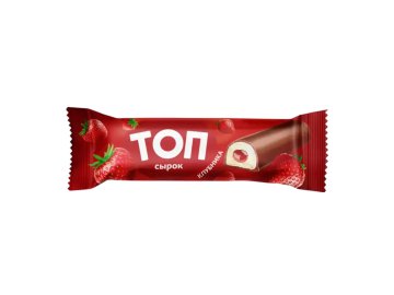 Сырок ТОП клубника глазированный 20% 40 г в Лепеле Санта