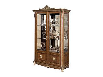 Шкаф с витриной «Алези Люкс» П1.349.0.19 (П350.19л)