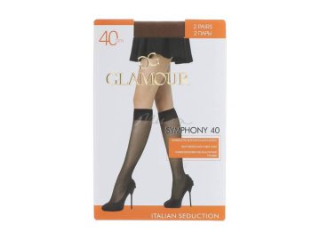 Гольфы женские GLAMOUR Symphony 40 daino 2 пары