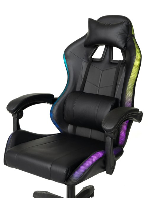 Кресло компьютерное геймер со светодиодной подсветкой Neon, фото 20 из 69
