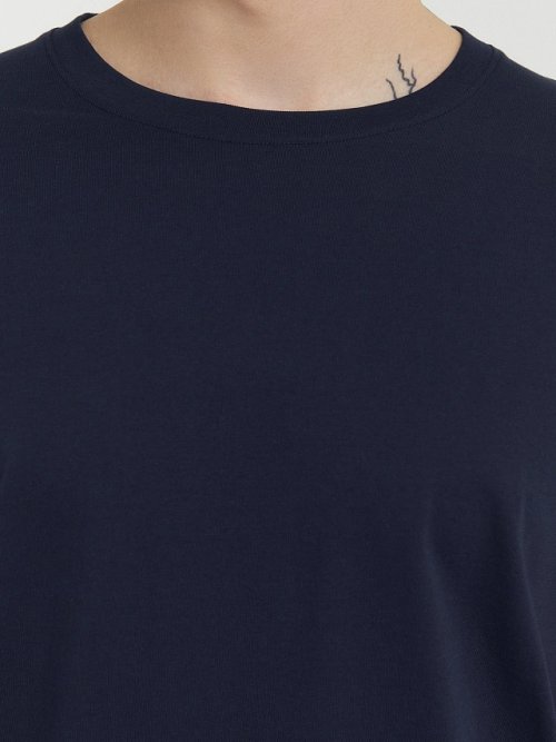 Футболка мужская в синем цвете, фото 5 из 10