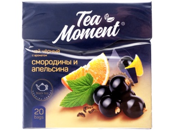 Чай чер"TEA MOMENT"(смор/апельс)20*1.8г