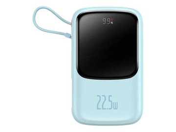 Портативное зарядное устройство Baseus Qpow Pro Digital Display Fast Charge PPQD2-20C (голубой)